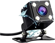 Car Backup Camera, Reversing Camera Kit Car Rear View Camera 4 Pin 2.5mm Jack Port Video Port With L