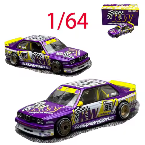 Kaido House Diecast 1/64 Scale BMW Alloy Car Model BMW M3 Kaido KW V1 Play Vehicles Toys for Boys Or