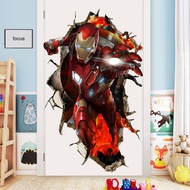 hiasan dinding wallpaper dinding bilik tidur stiker dinding Cartoon Kids Room Decorative Stickers 3D