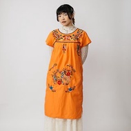 墨西哥刺繡洋裝.Mexican Folk Dress【初戀販賣所】Vintage.B715