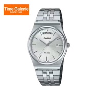 Casio General MTP-B146D-7AV Silver Stainless Steel Band Men Watch