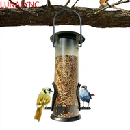 LUNASYNC Bird Feeder Myna Waterproof Outdoors Durable Indoor Plastic Bird Food Box