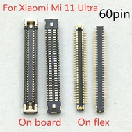 2-10pcs USB Charger Charging Port FPC Connector 60Pin For Xiaomi Mi 11 Ultra Pro M11 Mi11 11Ultra 11pro Plug / 9 SE Pro /10 Lite