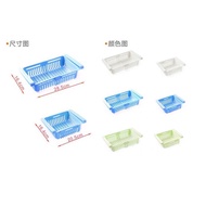 Dreamland Multipurpose Refrigerator Drawer Rack with Additional Sliding Basket
