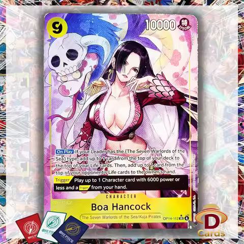 One Piece Card Boa Hancock OP14-112 The Seven Warlords of the Sea/Kuja Pirates Hobby Collectible Rep
