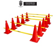 Trident Hat Cone Hurdle Set - 15" (Red)