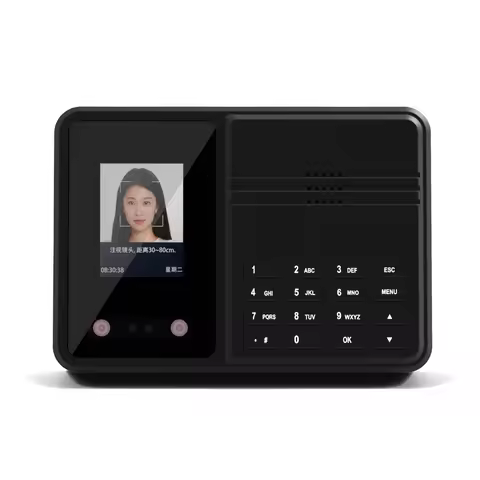 Facial Recognition Password Login Multi-Functional Attendance Machine 2-In-1 Administrative Device f