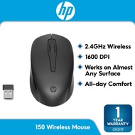 Hp 150 Wireless Mouse - Black Edition 1600dpi