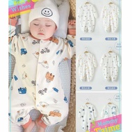 Taiwan Shipping Next Day Delivery Long-Sleeved Buttocks Clothes Autumn Winter Thin Style Jumpsuit Ba