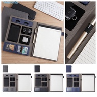 AROMA Business Clipboard, Paper Organizer Memo Clipboard A4 Conference Folder, Portable Contract Fil