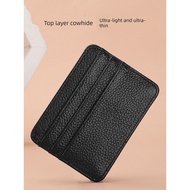 dompet lelaki kulit original dompet kulit lelaki original beg dompet Ultra-Thin Small Anti-Degaussin