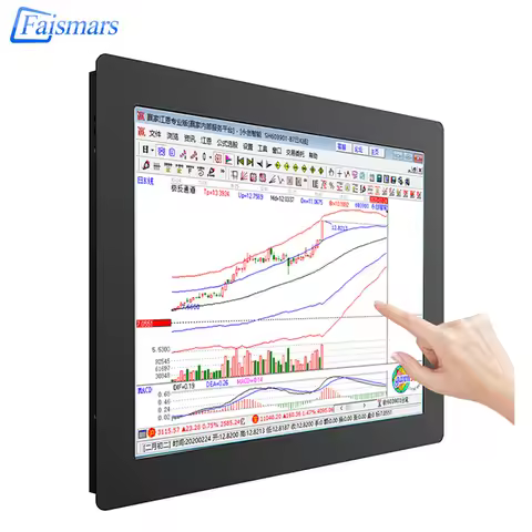 10.1 11.6 13.3 14 Inch Industrial Grade Resistive Touchscreen Monitor LCD Touch Screen Monitor Touch