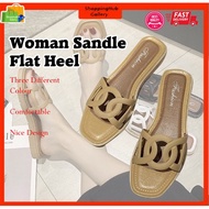 [READY STOCK] WOMAN SANDLE FLAT HEELS..Sandle Shoes..Kasut Wanita..Sandle wanita..Woman Accessory..K