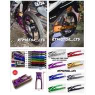 YAMAHA Y125ZR Y125Z SWING ARM ALLOY CNC 59CM / 62CM + 2INCI KING DRAG