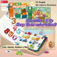 [SG] Sticker Book Early Education Toddler Book Kids Activity Book 📖 Kids Busy Book Baby Book