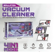 4 in 1 Electric Vacuum Cleaner Simulation Toy - battery-operated Vacuum Cleaner toy - educational to