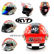 100% ORIGINAL CASCO KYT Helmet NFJ JOURNEY Of HS55 OPEN FACE MOTO DOUBLE VISOR LIMITED EDITION Y15ZR RSX Y16 ADV MT15 HS