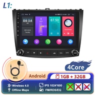 [Engji] Podofo 2Din รถยนต์วิทยุ Android Multimidia เครื่องเล่นวิดีโอสำหรับ Lexus IS250 2006-2010 GPS