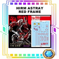 HIRM ASTRAY RED FRAME ARF WATERSLIDE DECAL