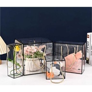 TRANSPARENT MICA BOX 14X14X7