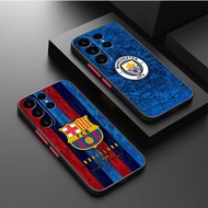 Phone Case FCB Barcelona Canchester City Football 5FS For Samsung Galaxy S20 S21 S22 S23 S30 S10 S24