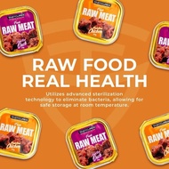 Tastcurex Fresh Raw Meat 80g| Balanced Nutrition / Makanan Basah Kucing Raw Meat -80g