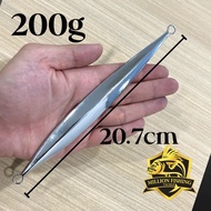 【Chrome Jig MJ018】Metal Chrome Jig Speed Jig Lure Fast Jig FILLET Chrome Body电镀铁板