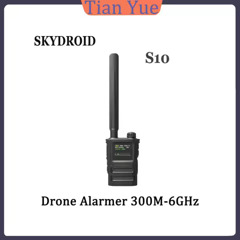Skydroid S10 Handheld Drone Alarmer 300M-6GHz Ultra-wide Detection Range Up To 1 km Detection Distan