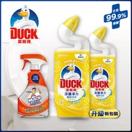 潔廁得 - 潔厠得深層淨力潔廁啫喱孖裝+威猛先生廚房表面清潔劑優惠裝 (廁所,殺滅病毒)  (新舊包裝隨機發放)