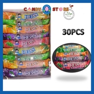 Hepin Syrup Soft  Mixed Fruit Flavour Chewy Candy 30pcs for birthday party goodies bag