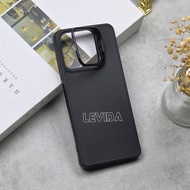 Softcase Macaron Black Standing Camera Case Tecno Pova 7 4G Tecno Pova 7 5G Tecno Pova 7 Pro Tecno P