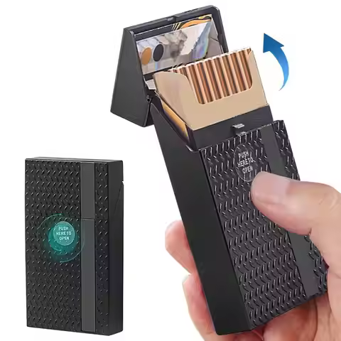 Cigarettes Case Holder Slim 20-piece Pocket Box Storage Small Cigarettes Container Cigarettes Protec