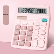 🔥 SG READY STOCK🔥 12 Digit Calculator Solar and Battery Dual Powered Calculator Most Common Office C