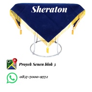 Paskibra tray base, flag ceremony tray base colorPOLOS Darkbiru