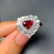 無燒鴿血紅 紅寶石戒指 1.01克拉