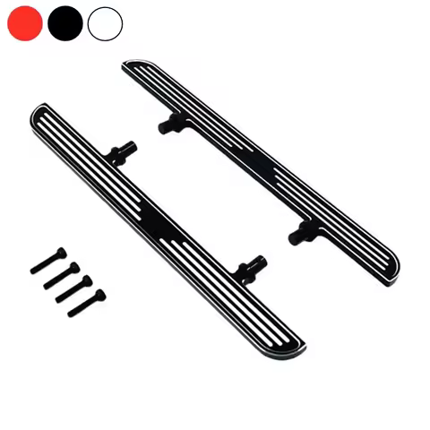 YIKONG YK4106 YK4107 Metal RC Rock Sliders Side Pedal 1/10 RC Crawler Car Upgrade Parts Accessories