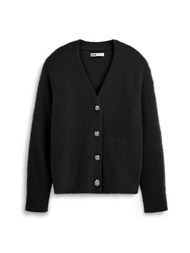 AIIZ (เอ ทู แซด) - AIIZ เสื้อคาร์ดิแกนผู้หญิง ผ้าขน AIIZ Womens Fluffy Cardigan