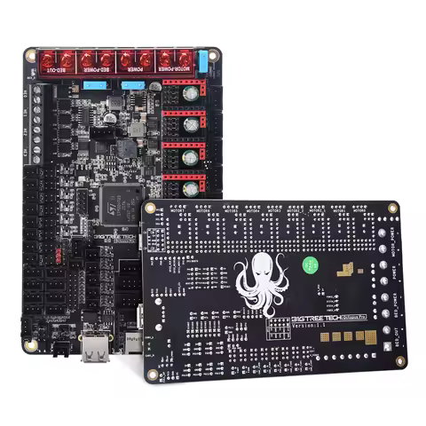 BIGTREETECH Octopus Pro V1.0/1 BTT Motherboard Klipper 3D Printer Accessories TMC2209 TMC5160 Pro En
