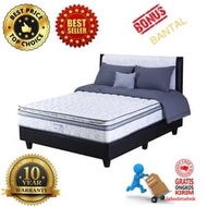 1 set spring bed comforta superfit super gold ukuran 200 x 180 x 26