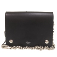 กระเป๋าสะพายไหล่หนังสีดำ Mulberry Clifton รุ่น 0881 สภาพดีเยี่ยม [มือสอง] MULBERRY