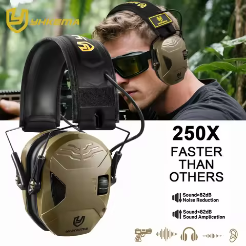 Electronic Shooting Tactical Headset Ear Protection Anti-noise Headset for Hunting Ear Defender Soun