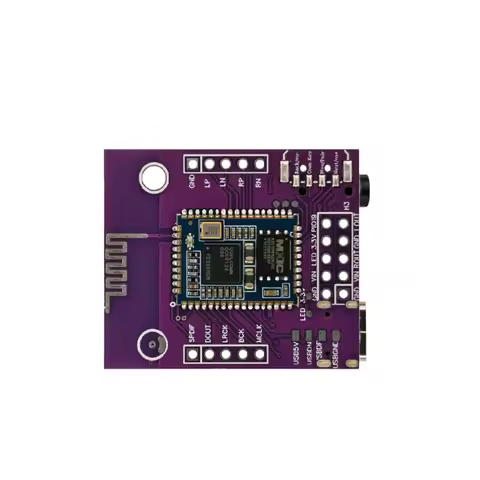 QCC5124/ QCC5125 /QCC3084 Bluetooth 5.1 +PCM5102A DAC Decode I2S USB Sound Card 32bit 96K LDAC for D