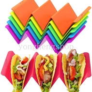 Creative Mexican Roll Rack Colorful Wave Shape Tortilla Pancake Serving Tray Shelf Taco Holder Stand