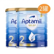 Aptamil - 愛他美（Aptamil）金裝澳洲版較大嬰兒配方奶粉2段(6-12月)900gx2罐