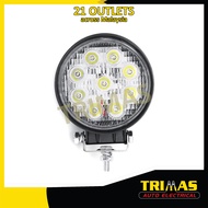 TRIMAS 4" LED 12V 24V Round Working Lamp Off Road Sport Light Spotlight Car 4x4 4WD Lorry Truck Boat