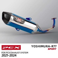Exhaust For Honda Pcx Pcx125 Pcx160 Pcx150 2021-2024 Full System Yoshimura R77 Silp On Exhaust Muffl