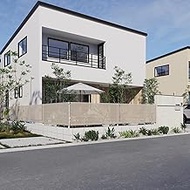 Takasho UNI-27GY Fence Mesh Fence Eye Shade 2 x 0.7 m Gray Privacy Polyethylene