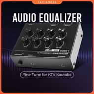 Micro Audio Equalizer Preamp 7 Band Fine Tune for KTV Karaoke - EQ207