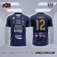 CUSTOM JERSEY FAFAGE BANUA, BIRU, FULL PRINTING