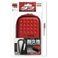 【月光魚 電玩部】3DS HORI 強硬硬殼包 保護包 紅色款 型號：3DS-103